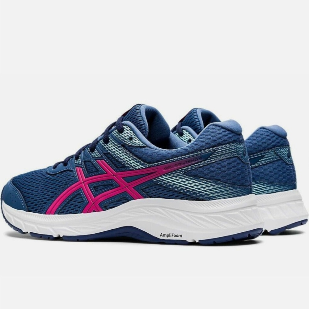 Asics - Women's Contend 6 Lace Up Running Shoes B… - image 2